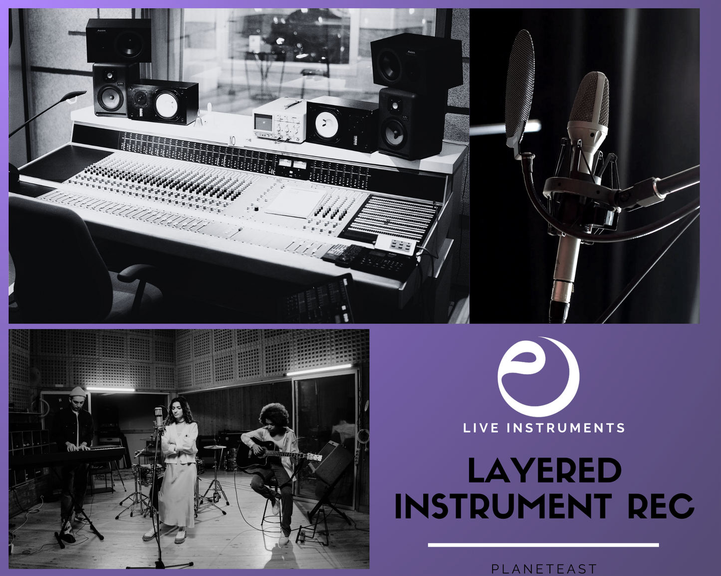 Layered Instrument Recording – Pro Session